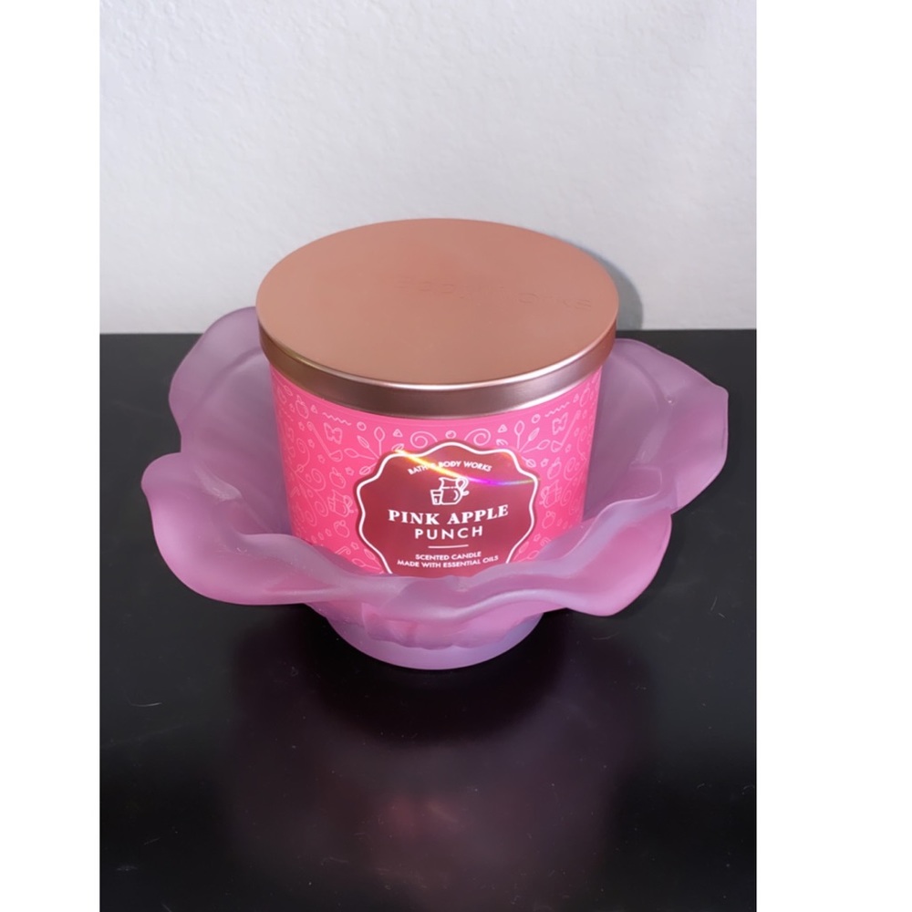 Bath & Body Works Flower Candle Holder
